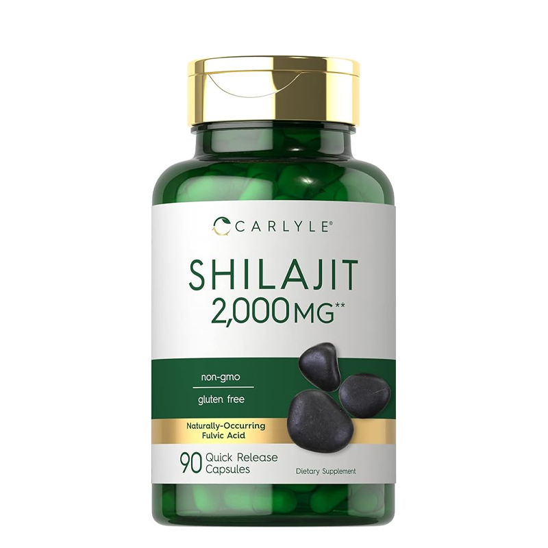 Shilajit Puro 2000 mg - Minerales del Himalaya | Diamond Supplements