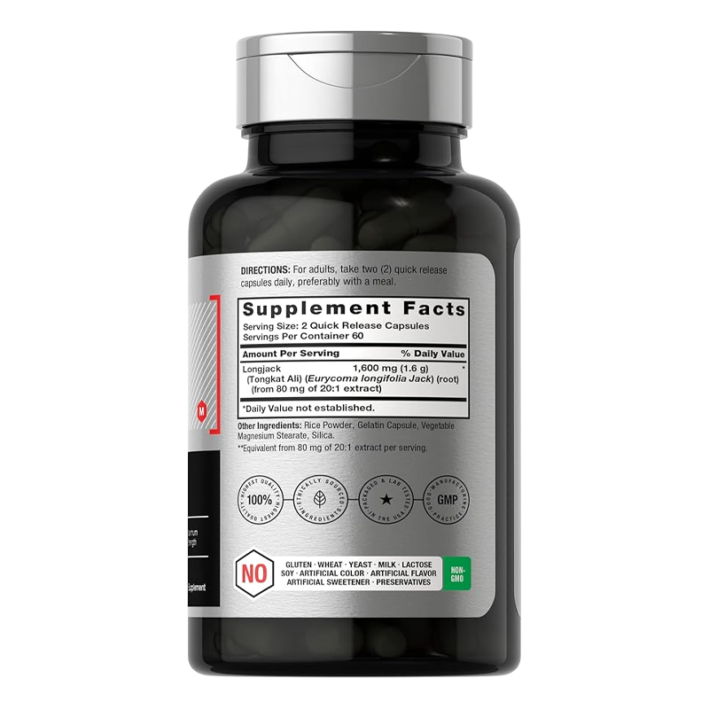 Tongkat Ali 1600 mg - Testosterona Natural | Diamond Supplements