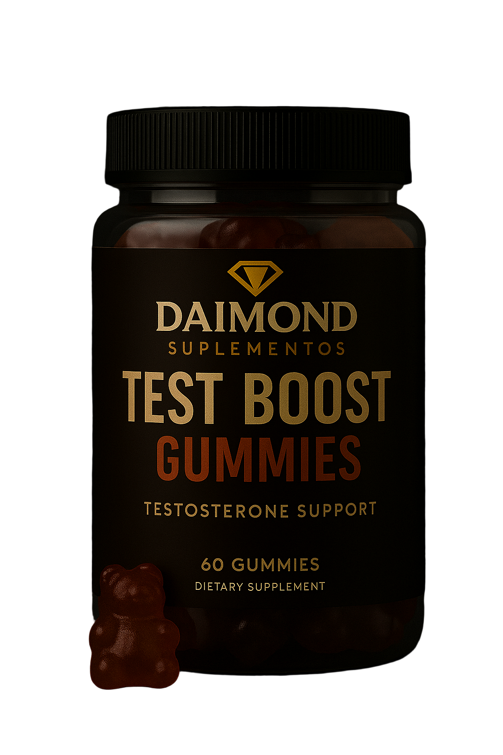 Diamond Supplements – Aumento de Testosterona  X180 Gomitas Potenciador de Testosterona para Hombres | 60 Gummies | Sabor Berry Punch

 
