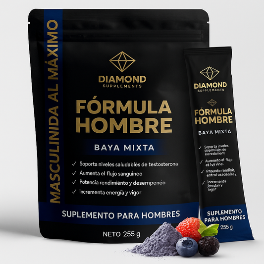 Suplemento Potenciador Masculino en Polvo | Diamond Supps – Potencia masculina total:
Aumenta tu testosterona, mejora la erección y eleva tu energía y deseo al máximo.