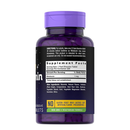 Melatonina 1 mg - Descanso Profundo Natural | Diamond Supplements