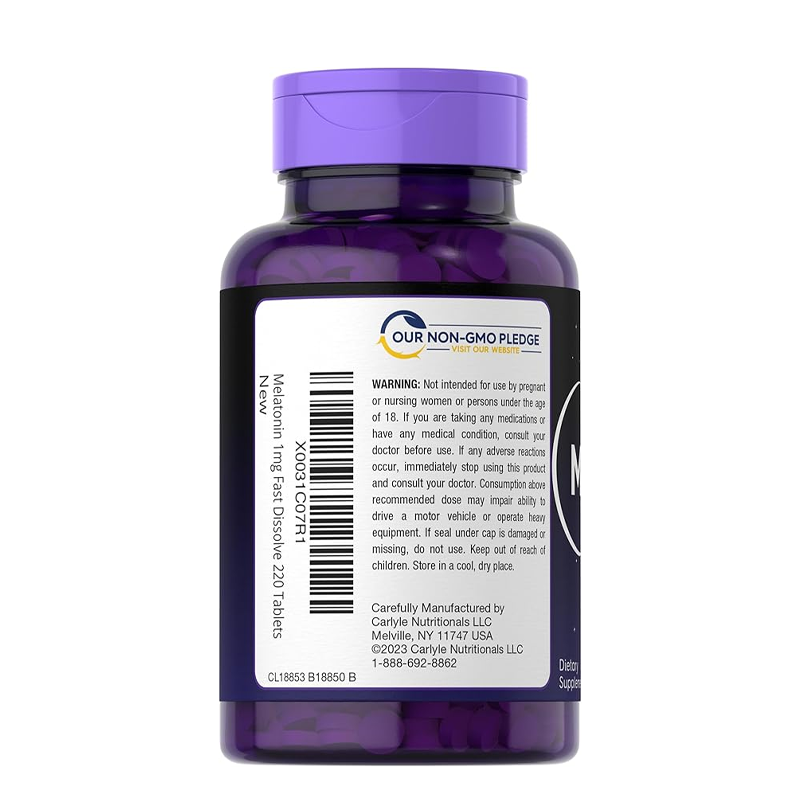 Melatonina 1 mg - Descanso Profundo Natural | Diamond Supplements