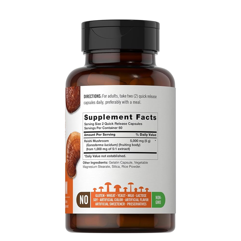Reishi 5000 mg - Adaptógeno Premium | Diamond Supplements
